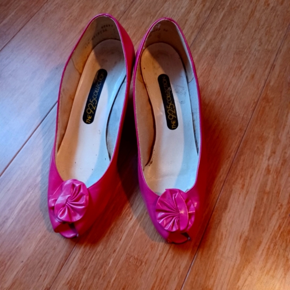 Vintage pink shoes